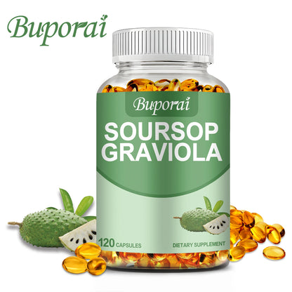 Soursop Graviola - Immune Enhancement Promote Digestion & Cellular Health, Improve Mood and Relieve Stress