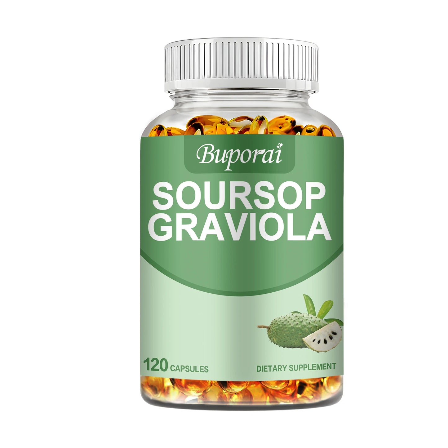 Soursop Graviola - Immune Enhancement Promote Digestion & Cellular Health, Improve Mood and Relieve Stress