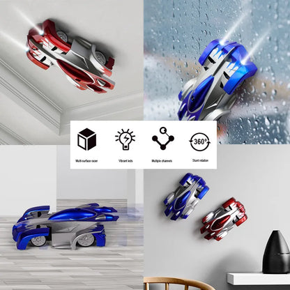 RC Car Climbing Ceilling Electric Car Radio Remote Control Machine Model Anti Gravity Drift RacingToys