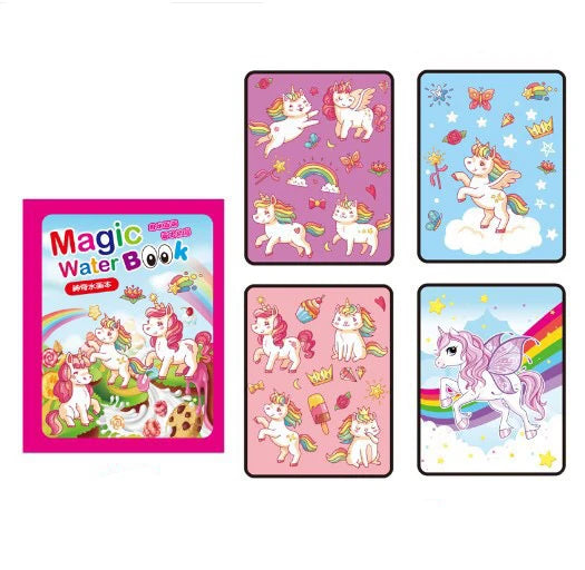 NEW Kids Magic Water Drawing Books Coloring Books Painting Toys for Kids