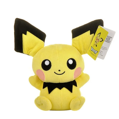 Pokemon Plush Toy Pikachu kawaii Plush Doll Little Fire Dragon Fat Ding Miao Frog Geng Ghost Soft Doll toys Gift