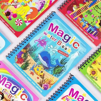 NEW Kids Magic Water Drawing Books Coloring Books Painting Toys for Kids