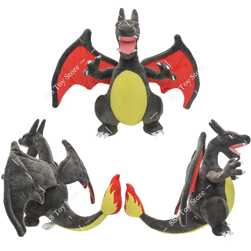 Pokemon Plush Shiny Gyarados Charizard Mega Rayquaza Hisuian Zorua Ho-Oh Lucario Butterfree