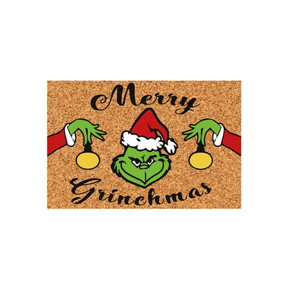 Christmas Door Mats Anti-Slip Rug Decorations For Home Mat Outdoor Mat For Front Door 23.7x 15.9 Inch