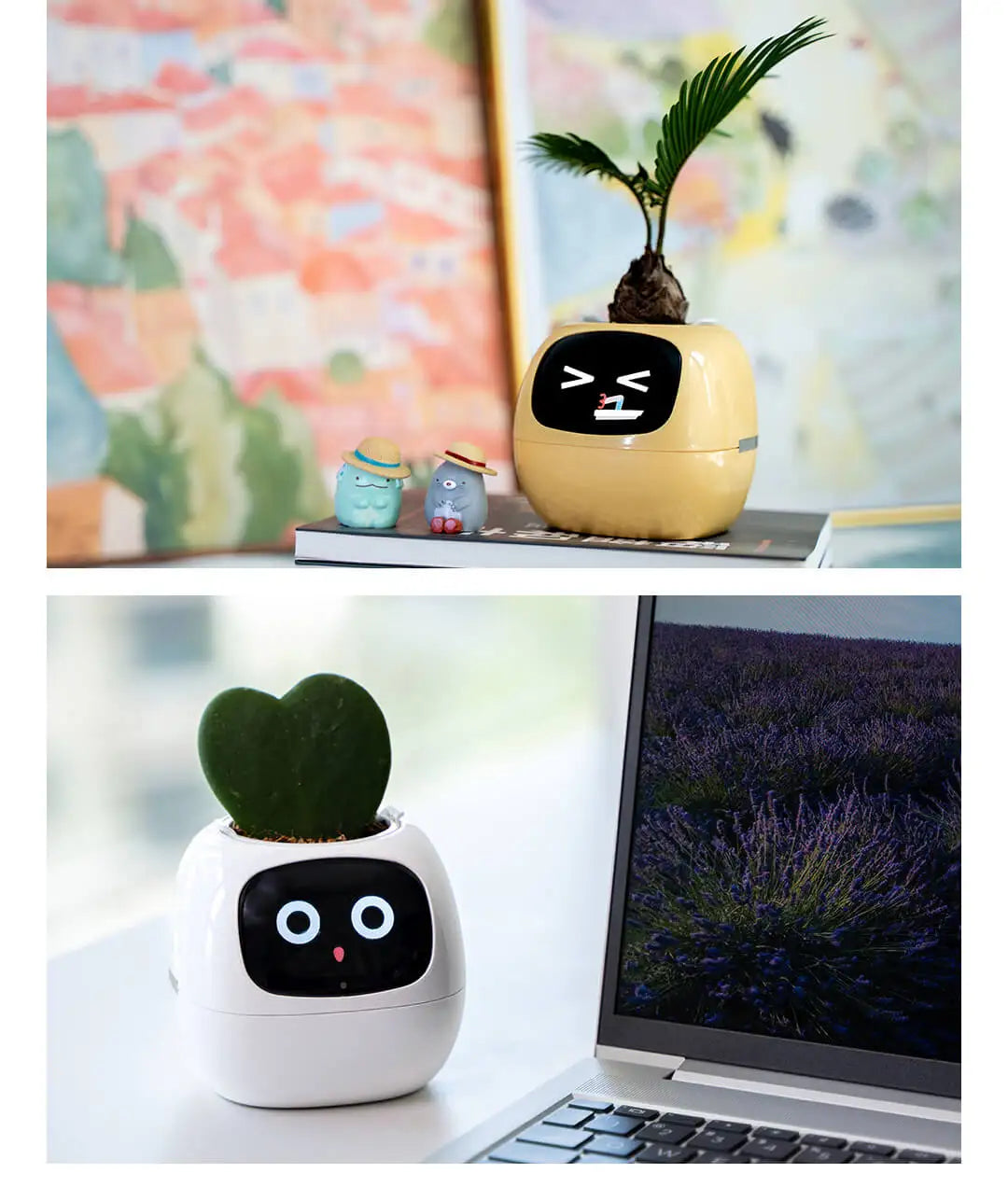 Ivy Plant Pet Robot Creative Interaction Tamagotchi Pet Small Pot App Control Cute Smart Flower Custom Plants Express Emotions