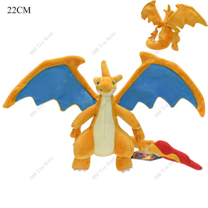 Pokemon Plush Shiny Gyarados Charizard Mega Rayquaza Hisuian Zorua Ho-Oh Lucario Butterfree