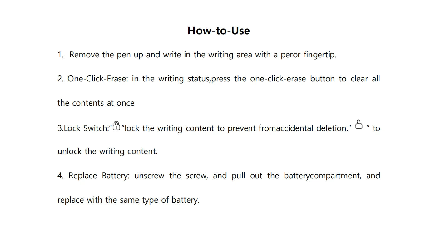 8.5 in Electronic LCD Writing Board , Children's Writing Board, Gifts