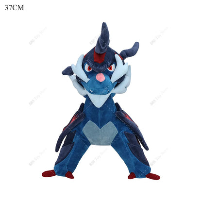 Pokemon Plush Shiny Gyarados Charizard Mega Rayquaza Hisuian Zorua Ho-Oh Lucario Butterfree