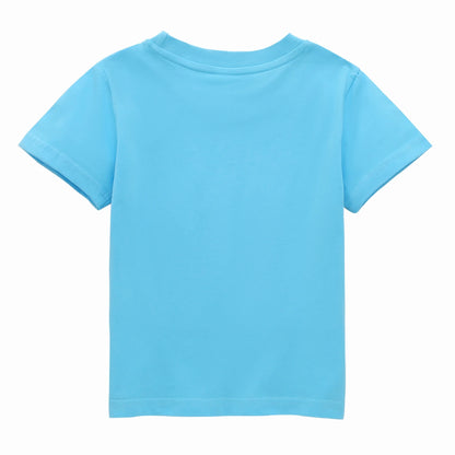 New Bluey Family Summer Short-Sleeved T-Shirt Children's Clothing Boys And Girl Clothes Short-Sleeved T-Shirt