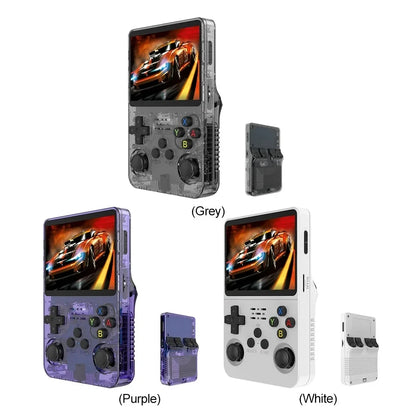 Retro Handheld Video Game Console 3.5 Inch IPS Screen Portable Pocket Video Player 64GB Games