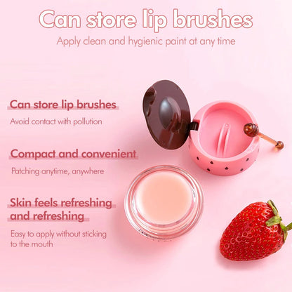 Honey Lip Sleep Mask Night Sleep Maintenance Moisturizing Lip Gloss Bleach Cream Nourishing Lip Care 5.5g